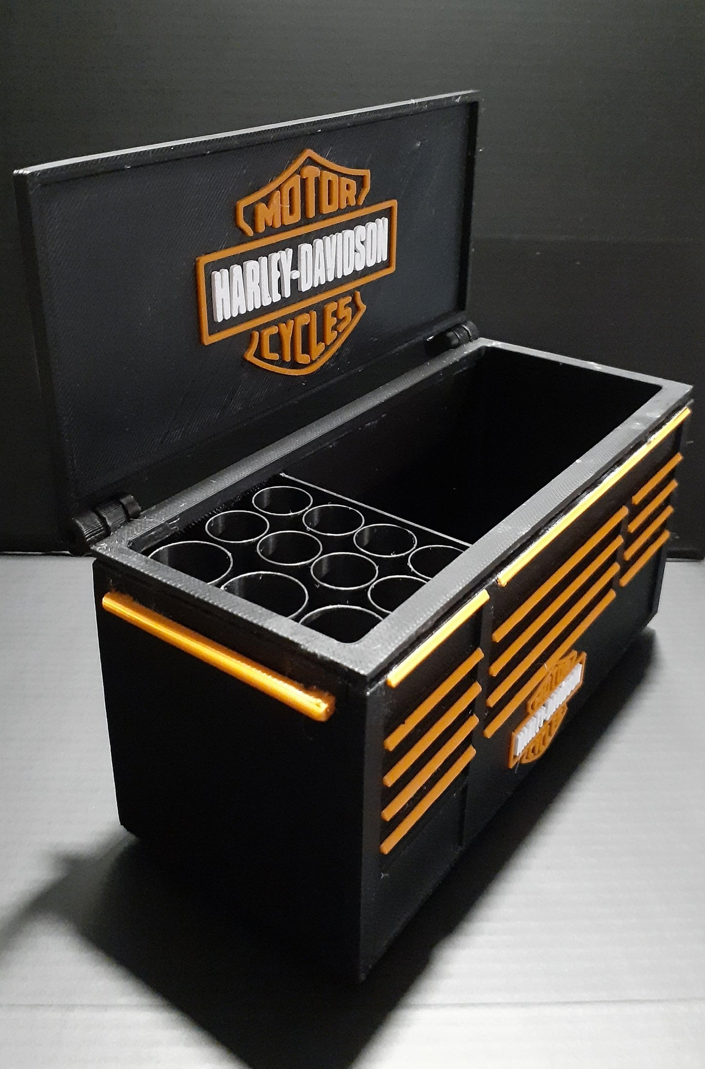 Motorcycle Brand Inspired Desktop Organizers