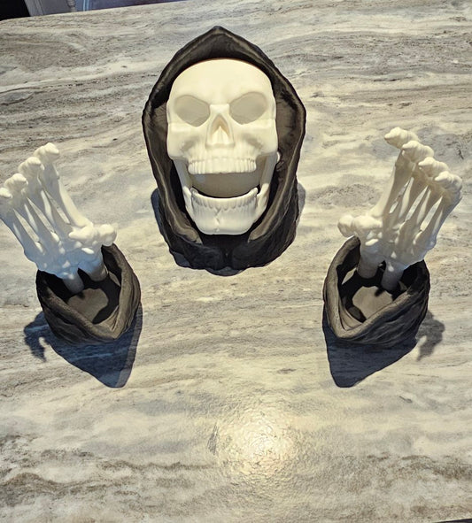 The Reaper’s AFK Station — Wall-Mounted Headphone & Controller Holder